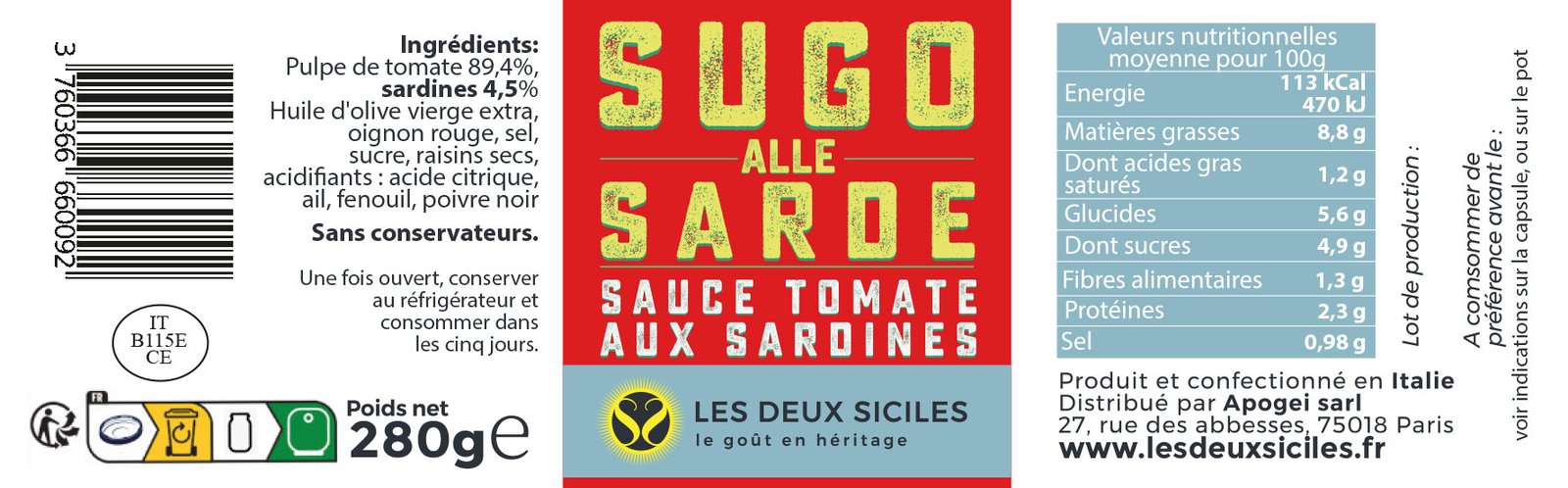 Sauce aux sardines – Image 3