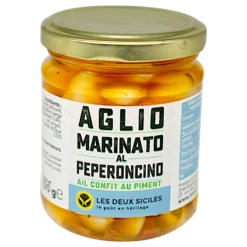 Ail mariné au piment