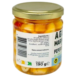 Alternative view of Ail mariné aux piments