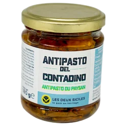 Antipasto du paysan aux légumes méditerranéens