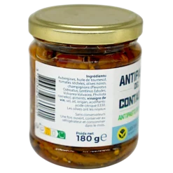Antipasto du paysan aux légumes méditerranéens