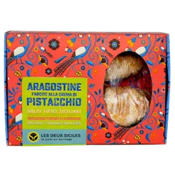Aragostine siciliennes fourrées à la pistache