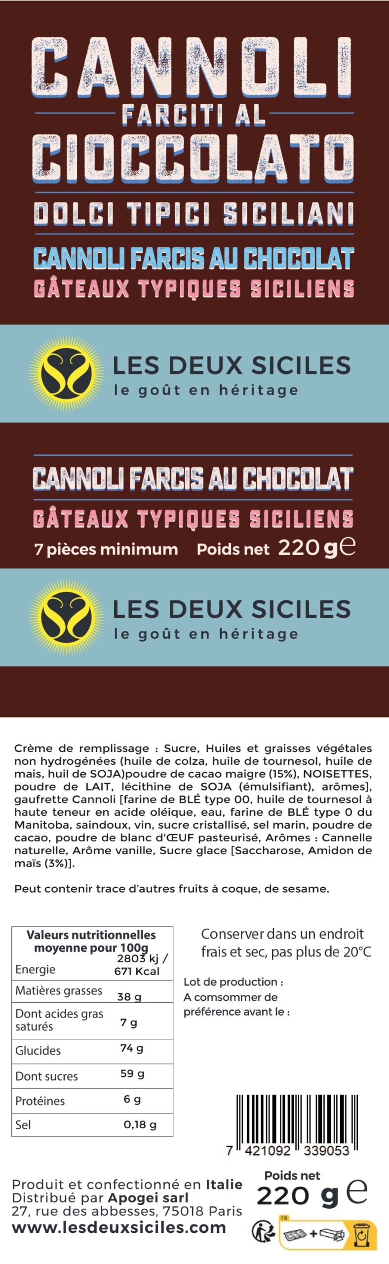 Cannoli au chocolat – Image 5