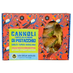 Cannoli siciliens à la crème de pistache
