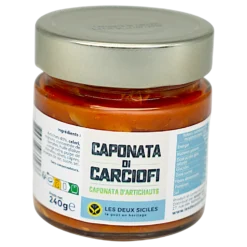 Caponata sicilienne aux artichauts