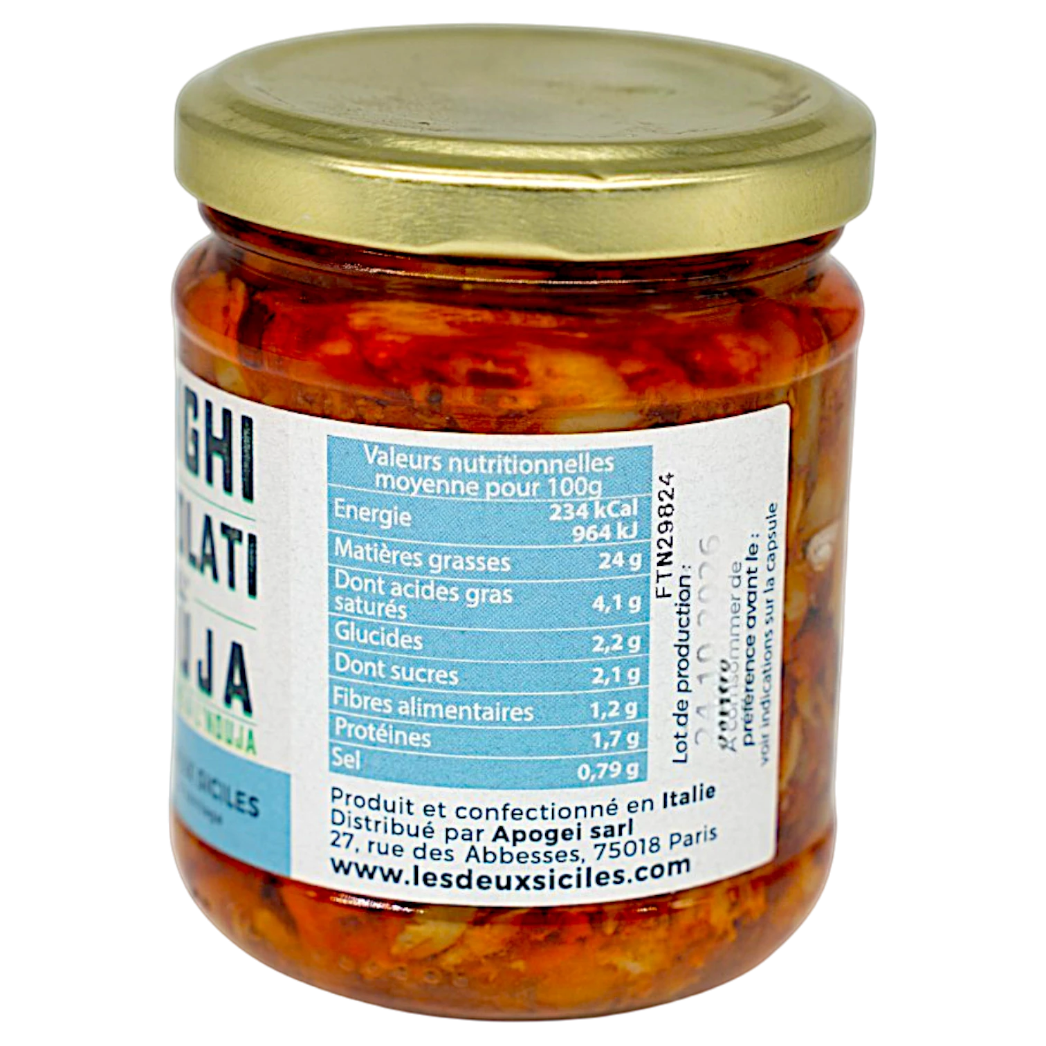 Champignons à la ’nduja