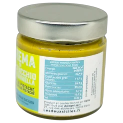 Crème de pistache aux éclats – spécialité artisanale sicilienne
