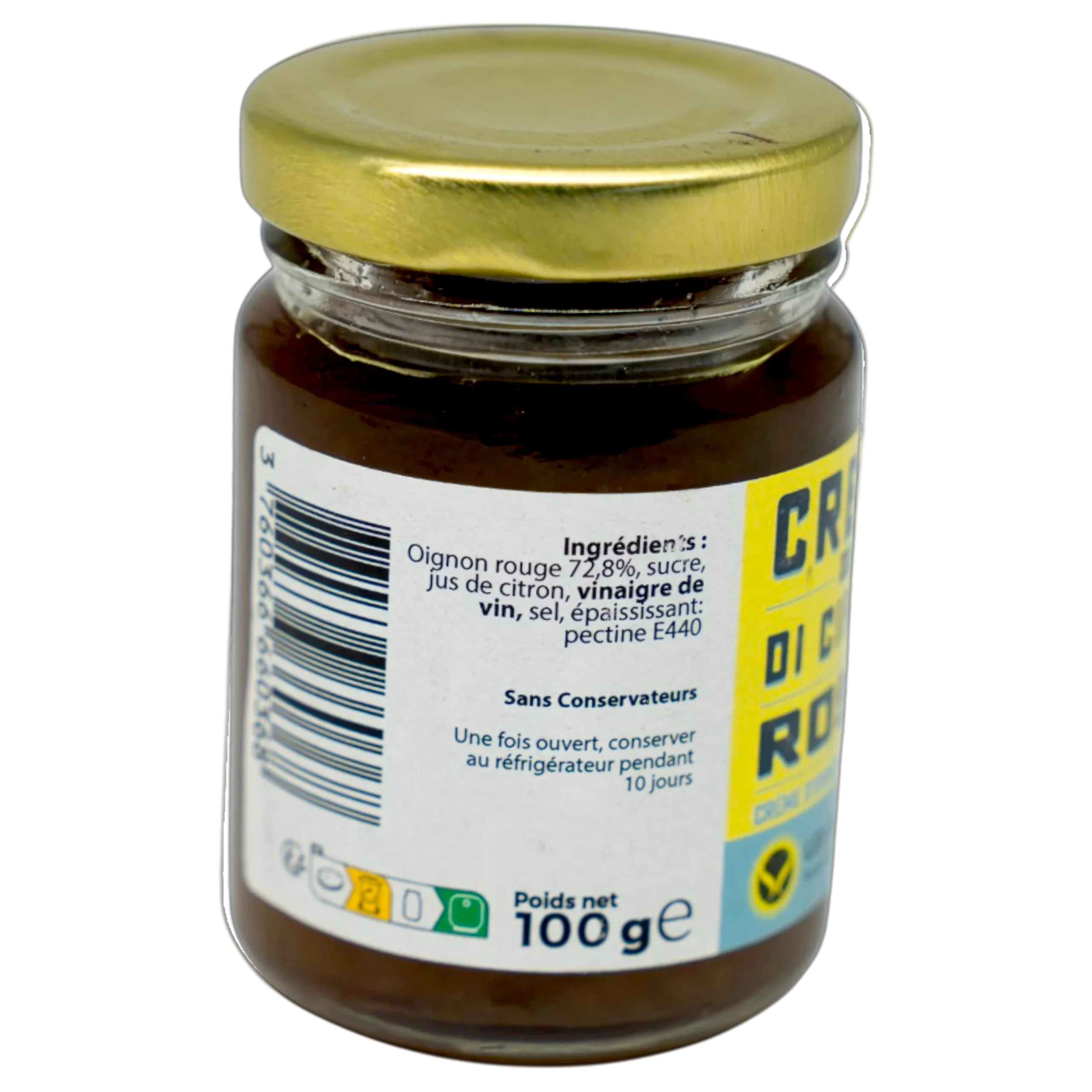 Crème d’oignons rouges doux – spécialité sicilienne artisanale