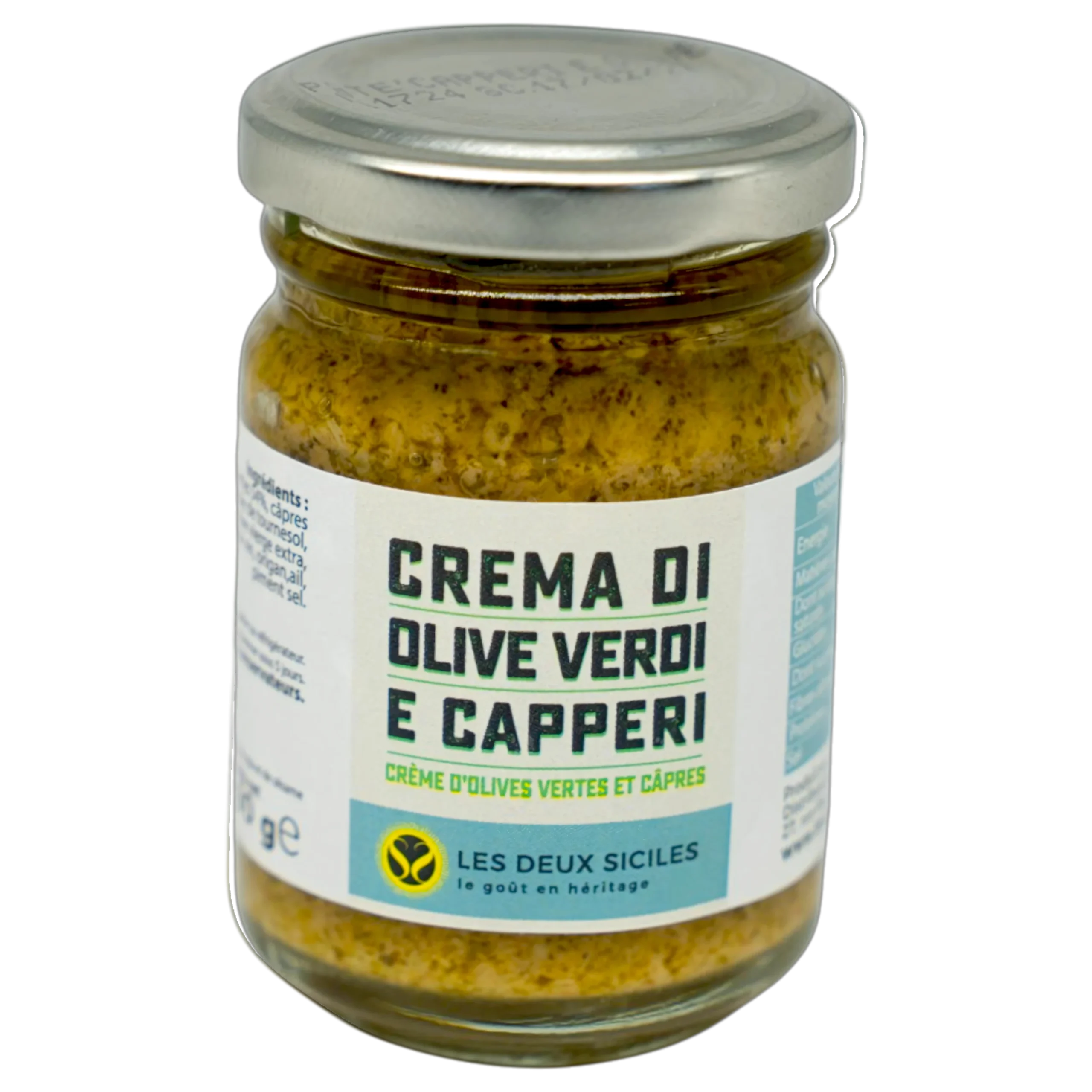 Crème d’olives vertes et câpres – artisanat sicilien
