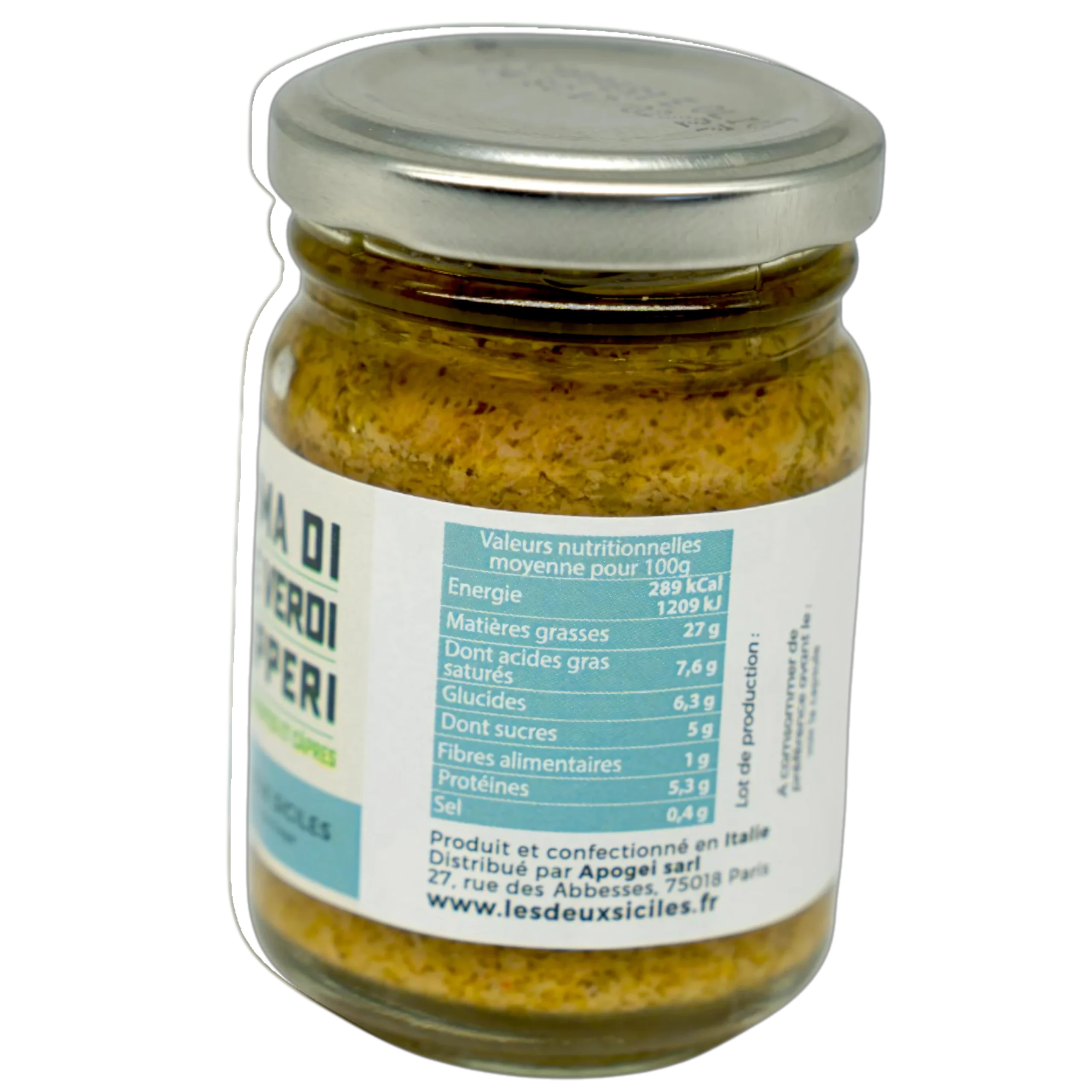 Crème d’olives vertes et câpres – artisanat sicilien