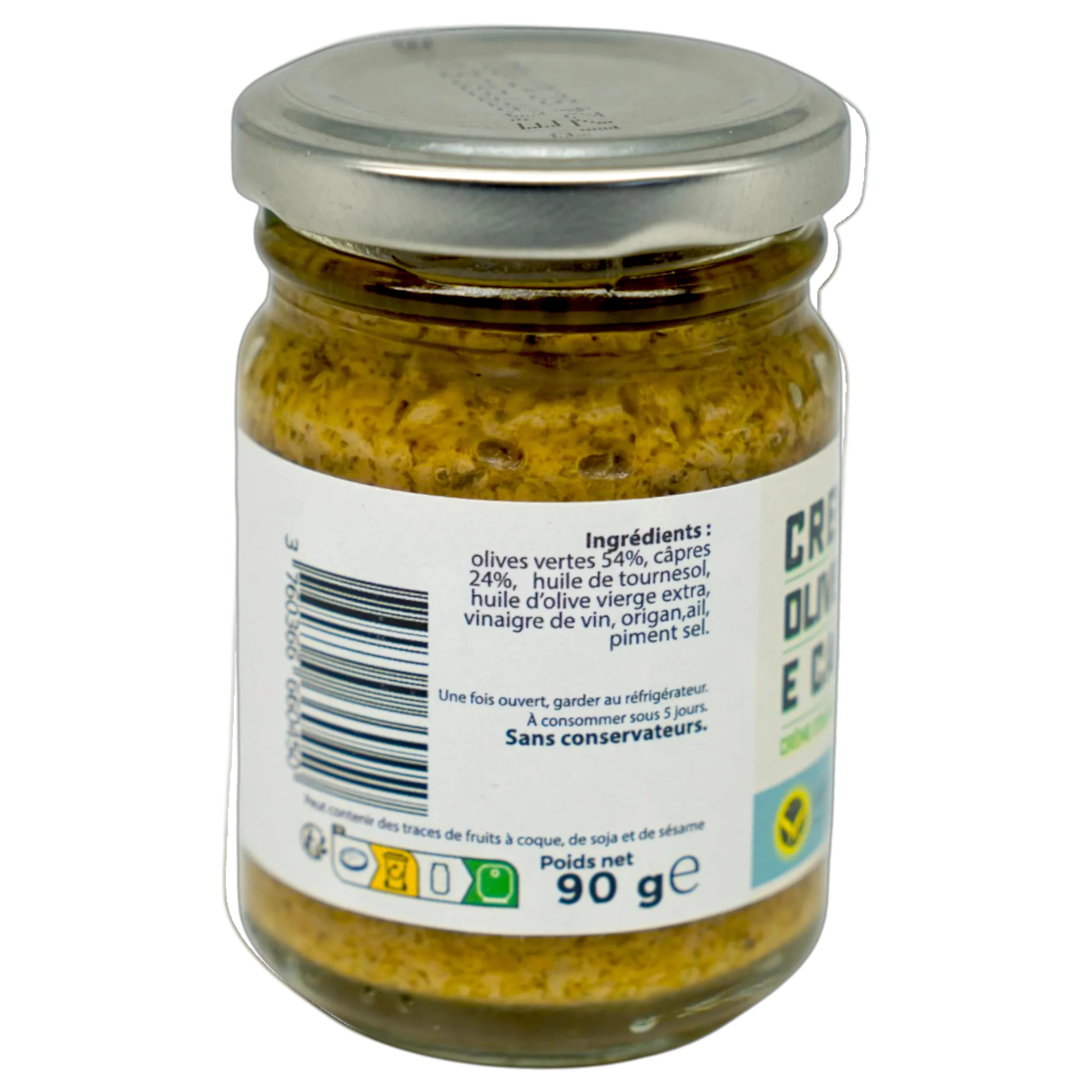 Crème d’olives vertes et câpres – artisanat sicilien