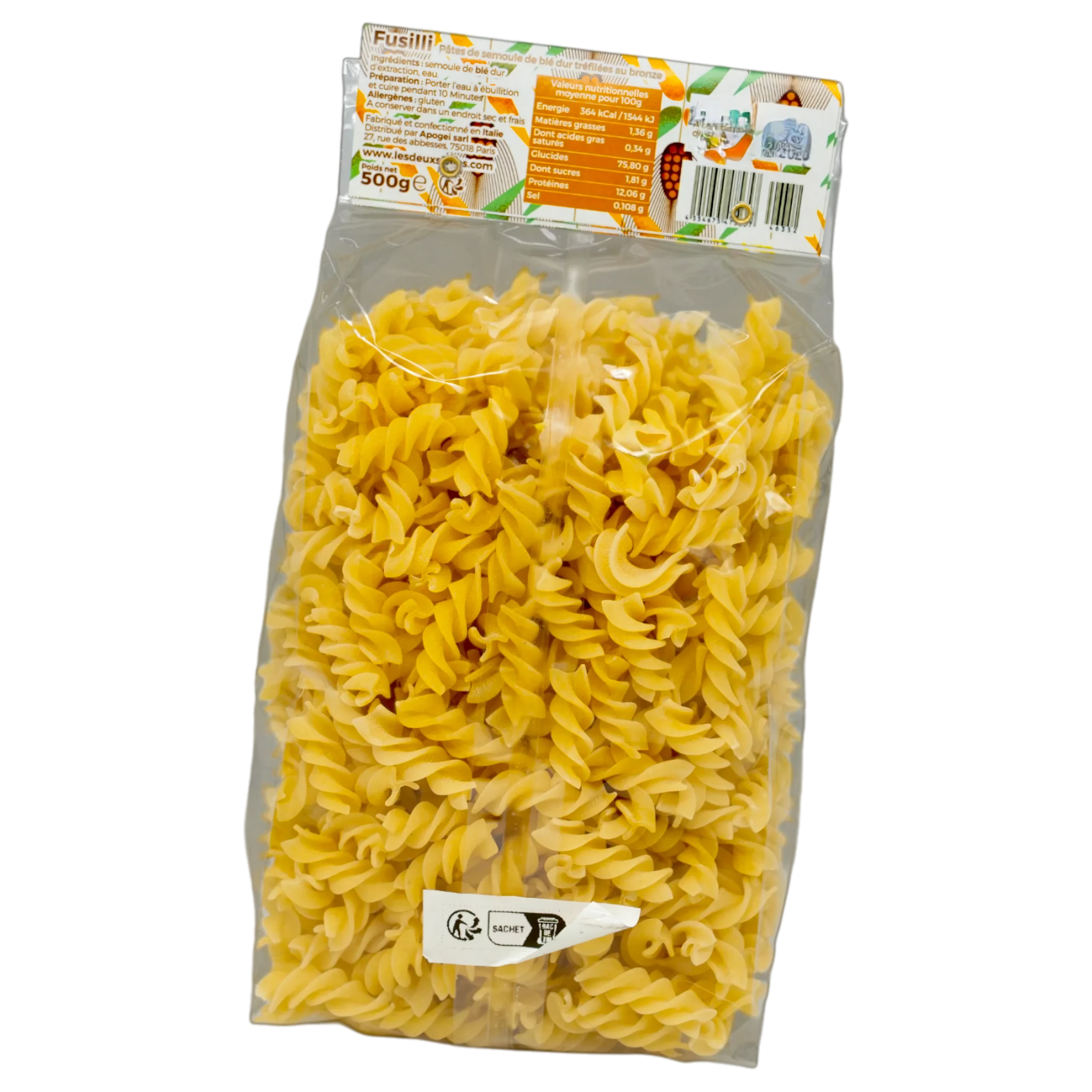 Fusilli – pâtes artisanales siciliennes