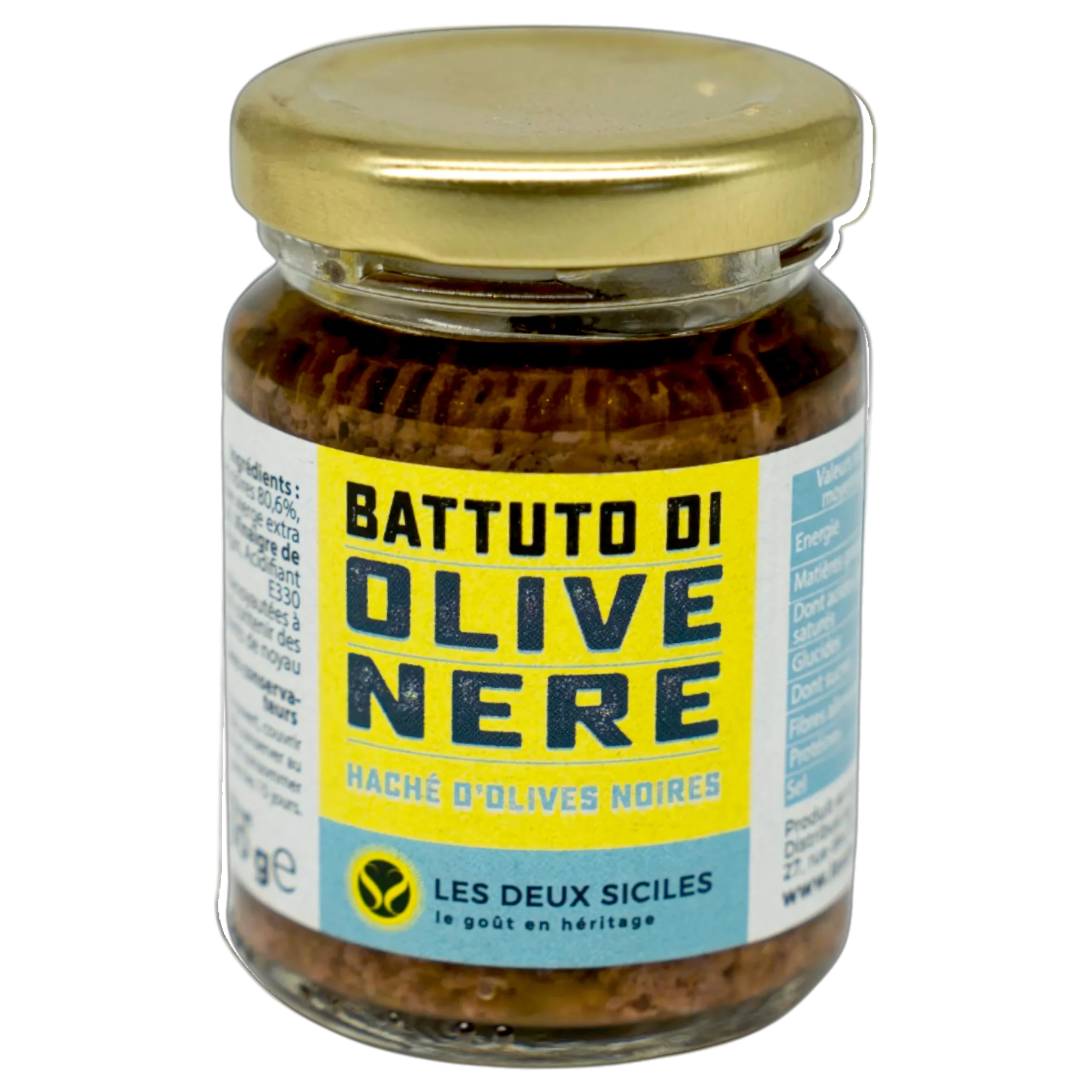 Haché d’olives noires – spécialité artisanale sicilienne
