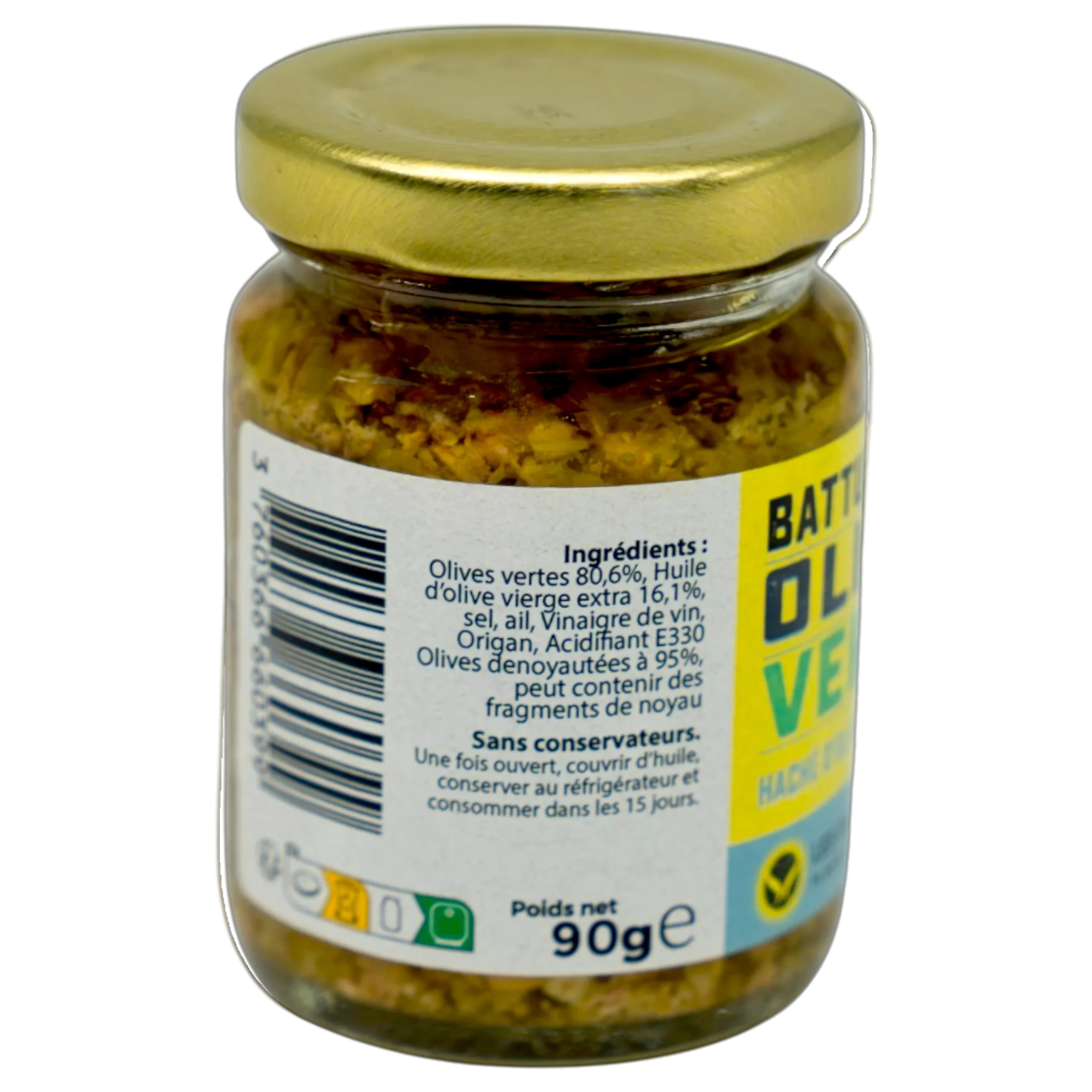 Haché d’olives vertes – spécialité artisanale sicilienne
