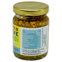Haché d’olives vertes – spécialité artisanale sicilienne