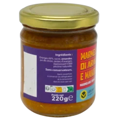 Marmelade d’orange et amande – spécialité artisanale sicilienne