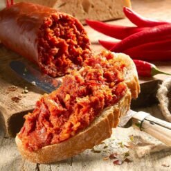 Alternative view of Sauce tomate à l'nduja, saucisson pimenté