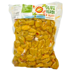 Olives aux anchois – antipasti artisanal sicilien