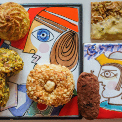 Alternative view of Pâtes d'amandes mixtes, un voyage gustatif en Sicile, boite de 280 gr