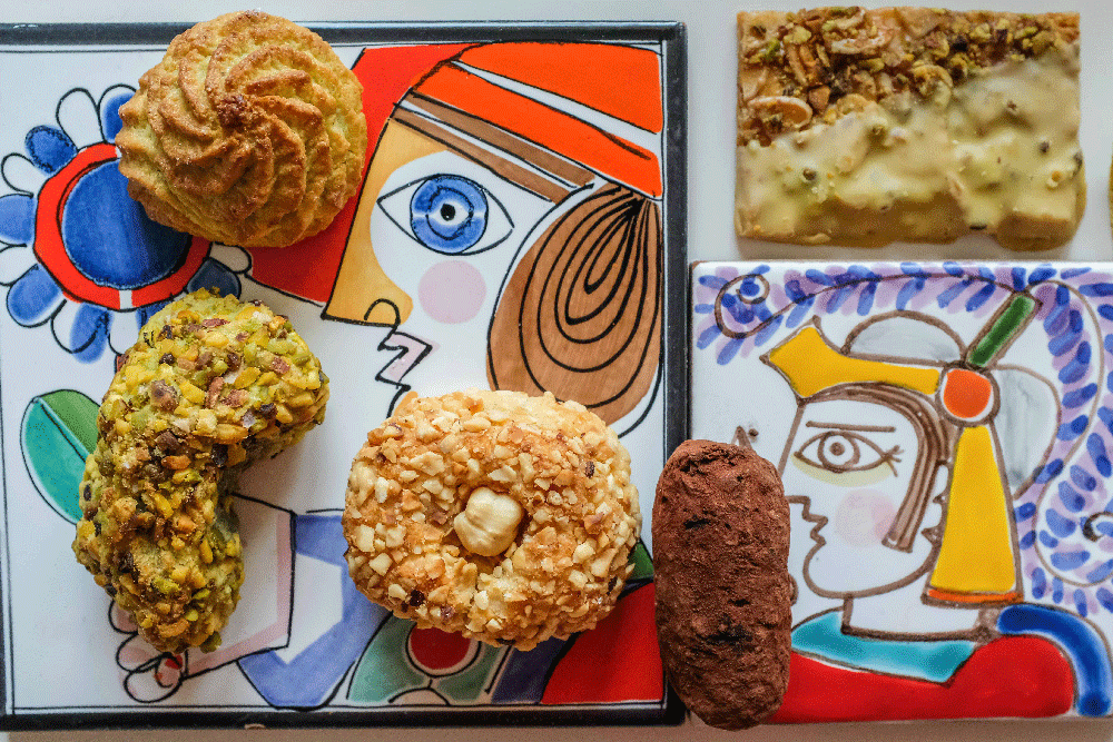 Pâtes d'amandes mixtes, un voyage gustatif en Sicile, boite de 280 gr – Image 2