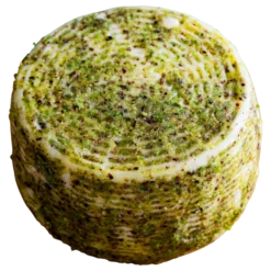 Pecorino sicilien enrobé de pistache