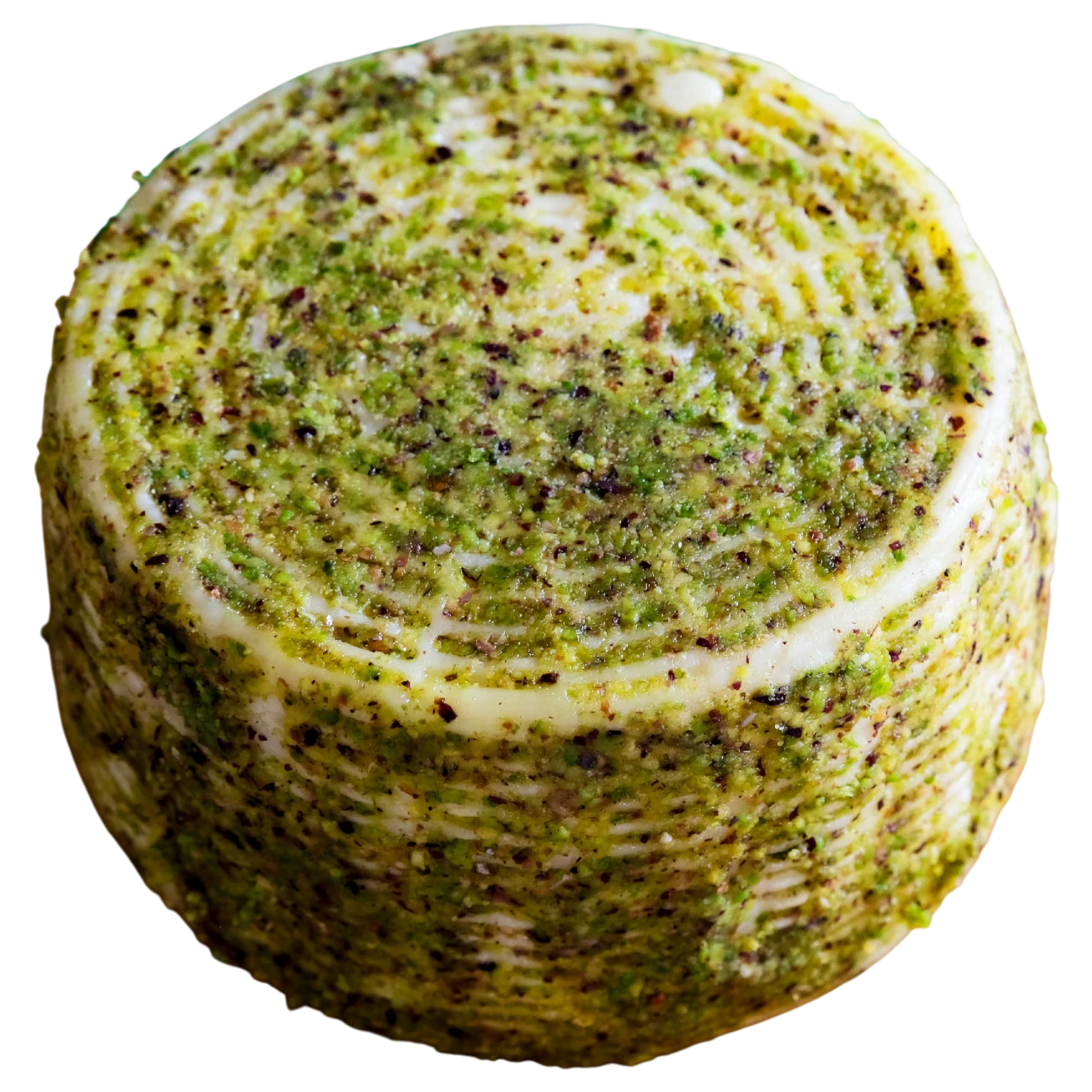 Pecorino sicilien enrobé de pistache