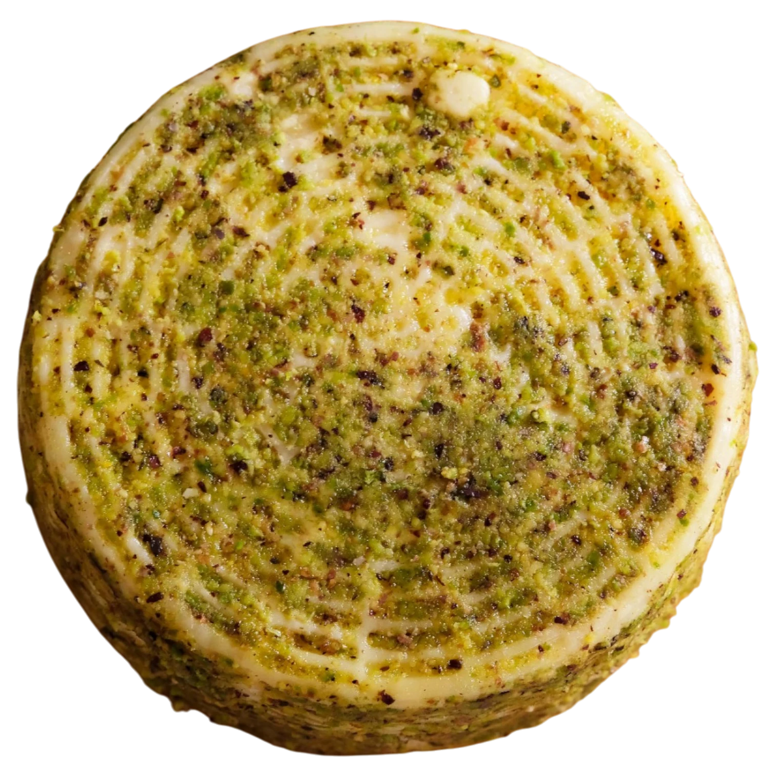 Pecorino sicilien enrobé de pistache