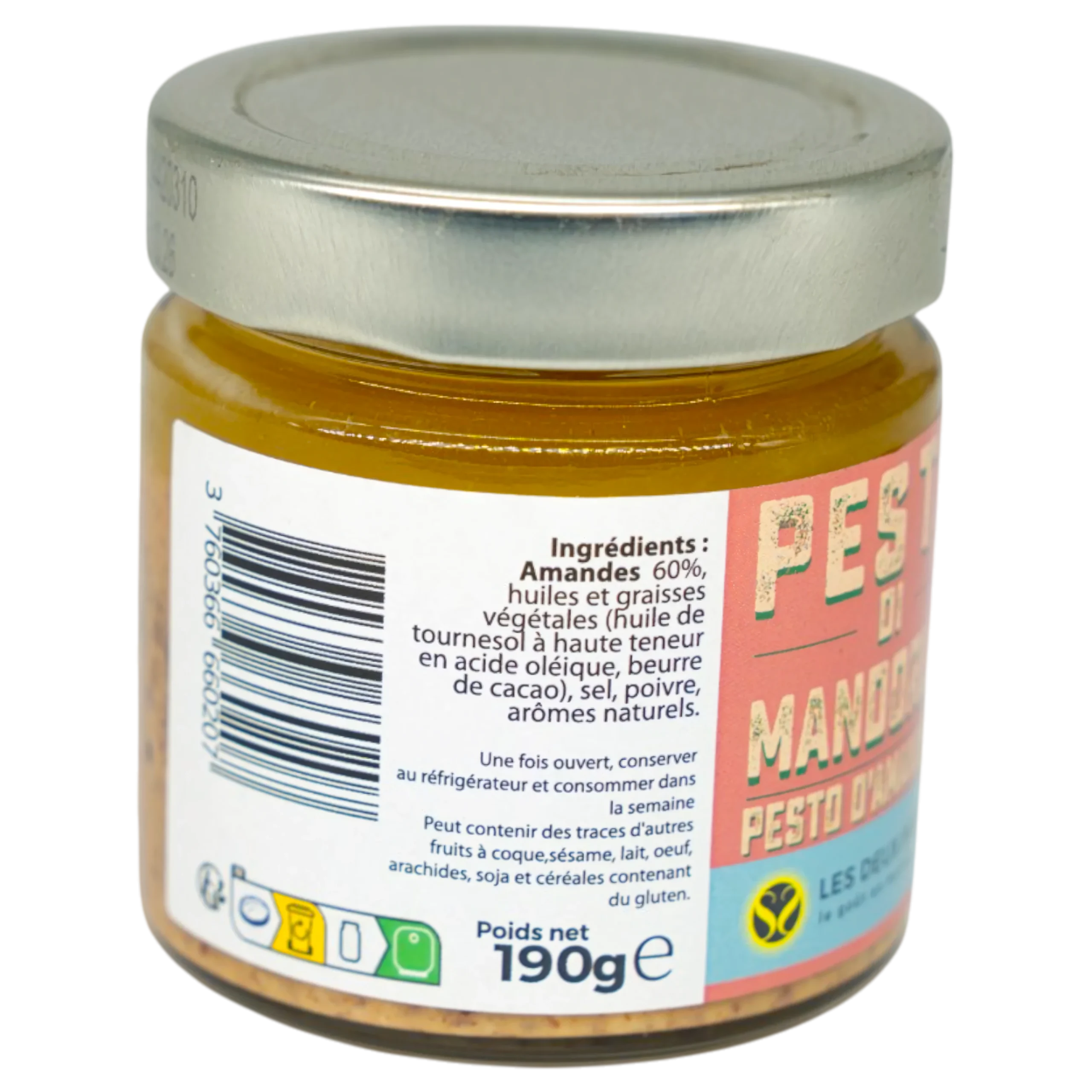 Pesto d’amandes – spécialité artisanale sicilienne