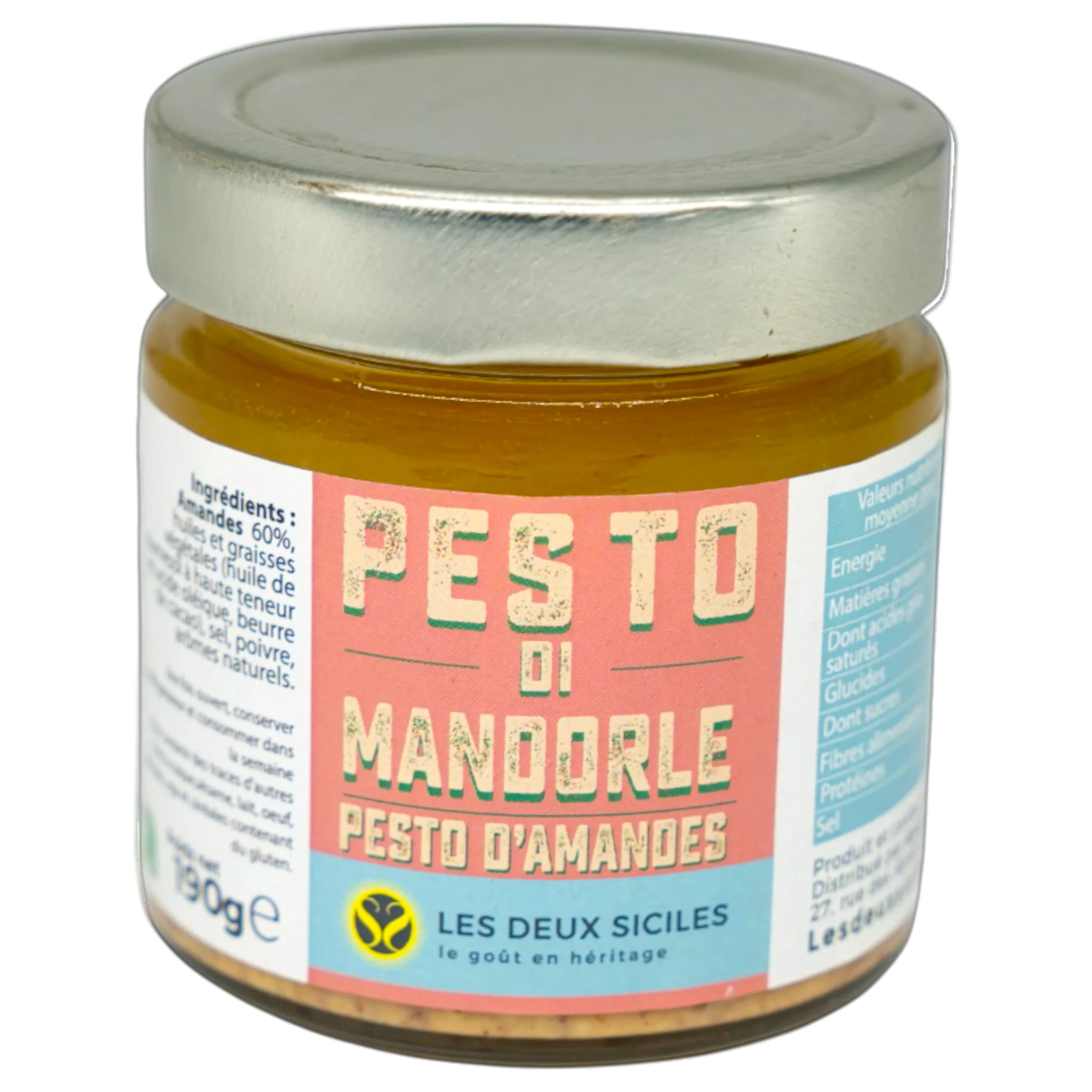 Pesto d’amandes – spécialité artisanale sicilienne