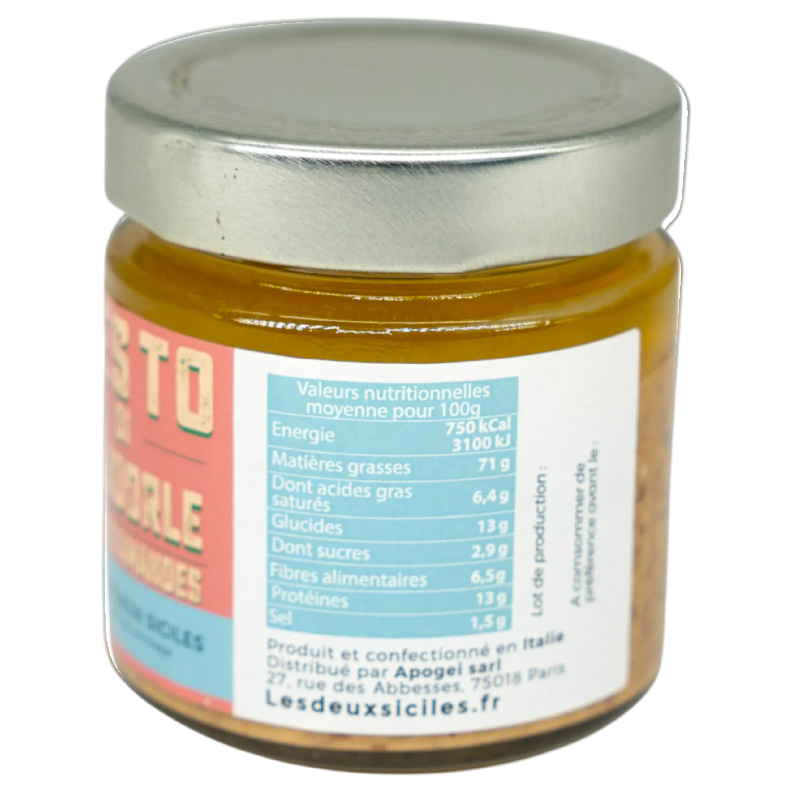 Pesto d’amandes – spécialité artisanale sicilienne