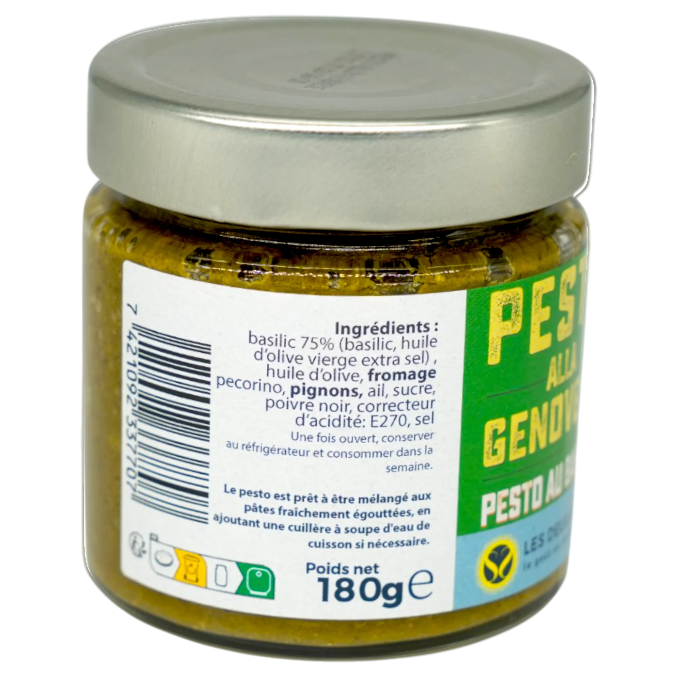 Pesto de basilic – spécialité artisanale sicilienne