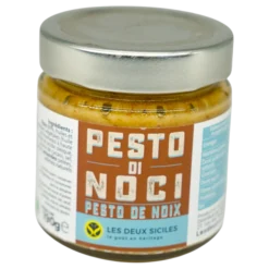 Pesto de noix – spécialité artisanale sicilienne