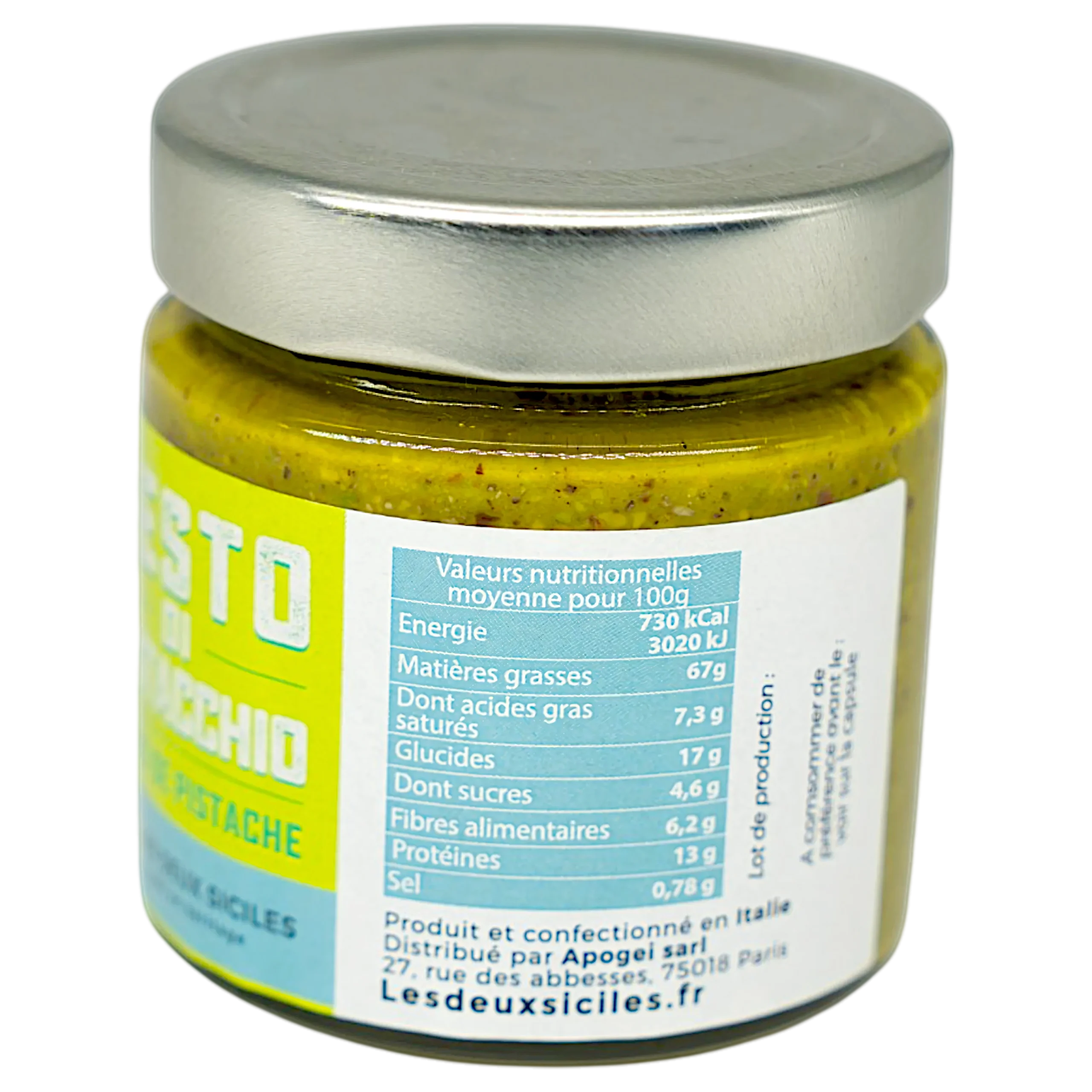 Pesto de pistache – spécialité artisanale sicilienne