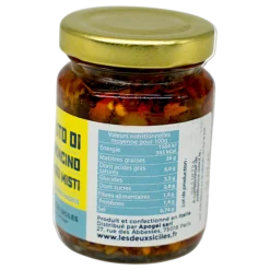 Piments et légumes hachés – spécialité artisanale sicilienne