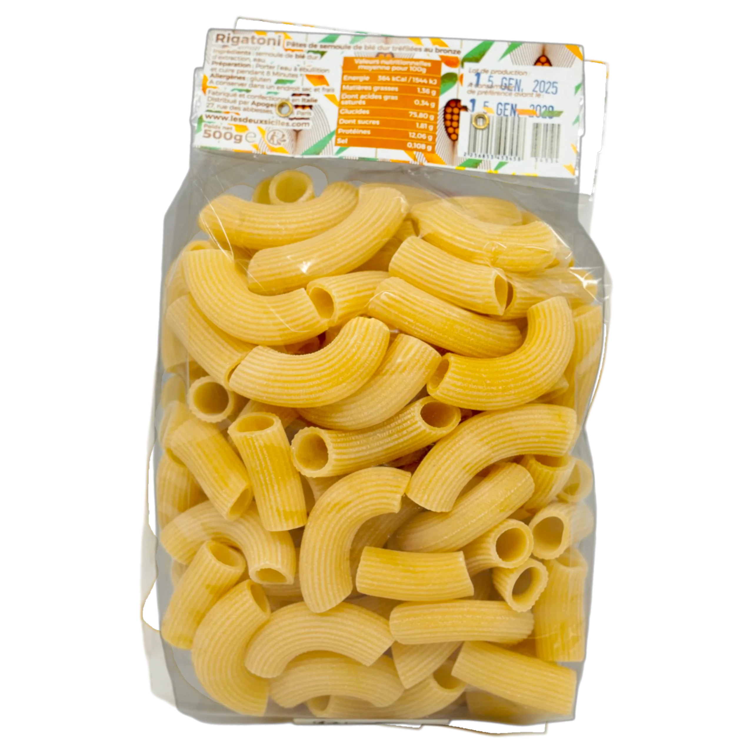 Rigatoni – pâtes artisanales siciliennes