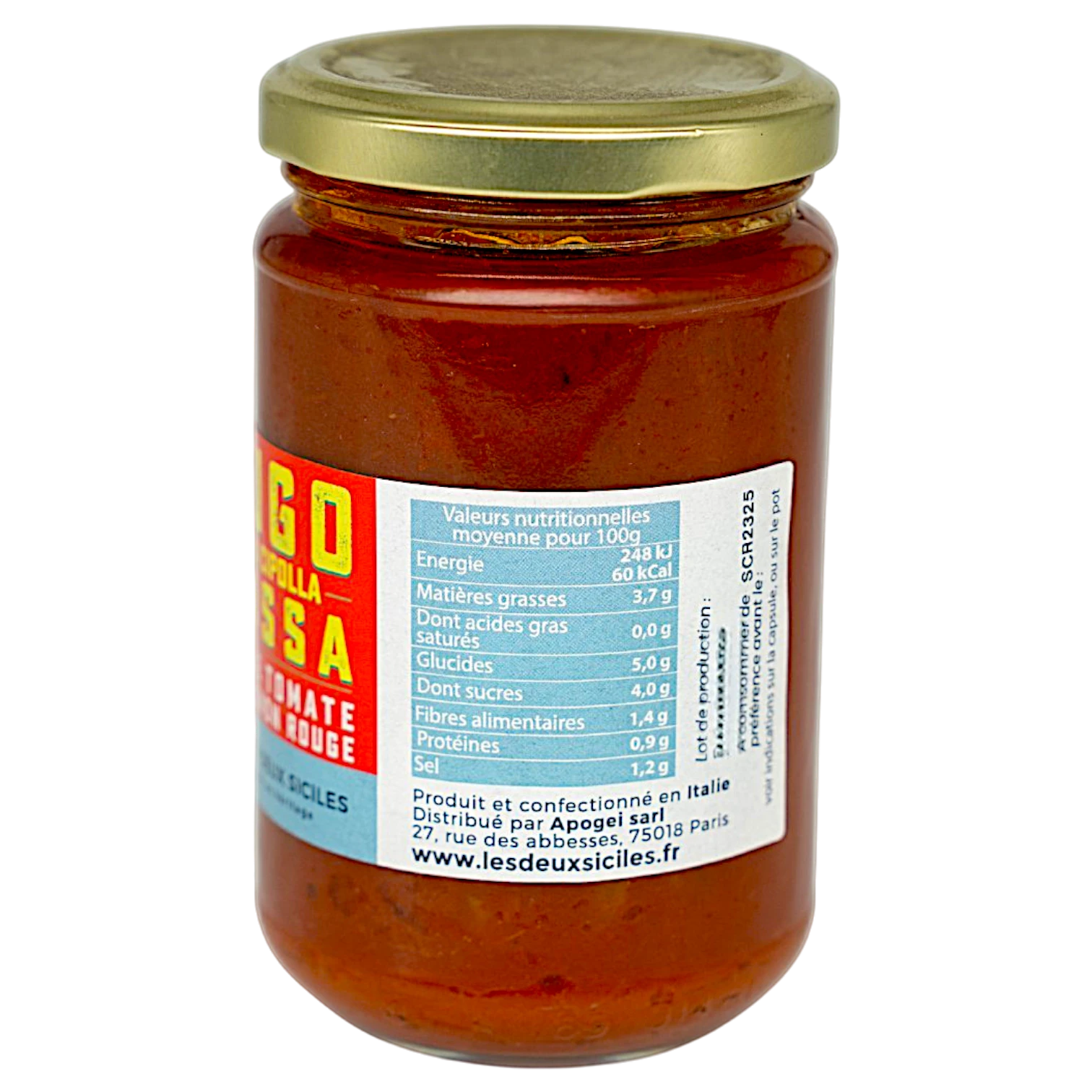 Sauce tomate aux oignons rouges