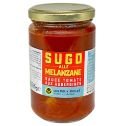 Sauce tomate aux aubergines