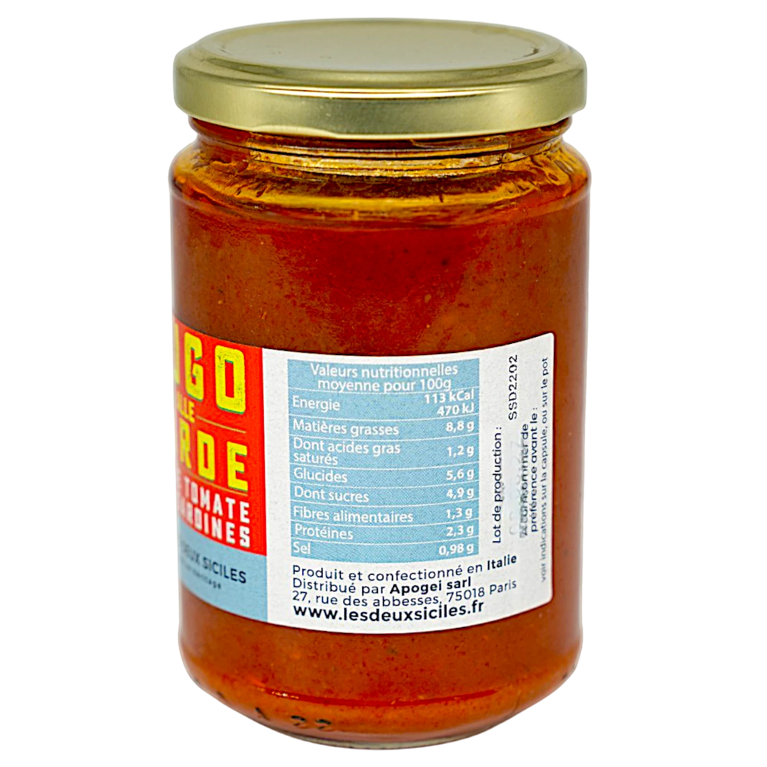 Sauce tomate sicilienne aux sardines