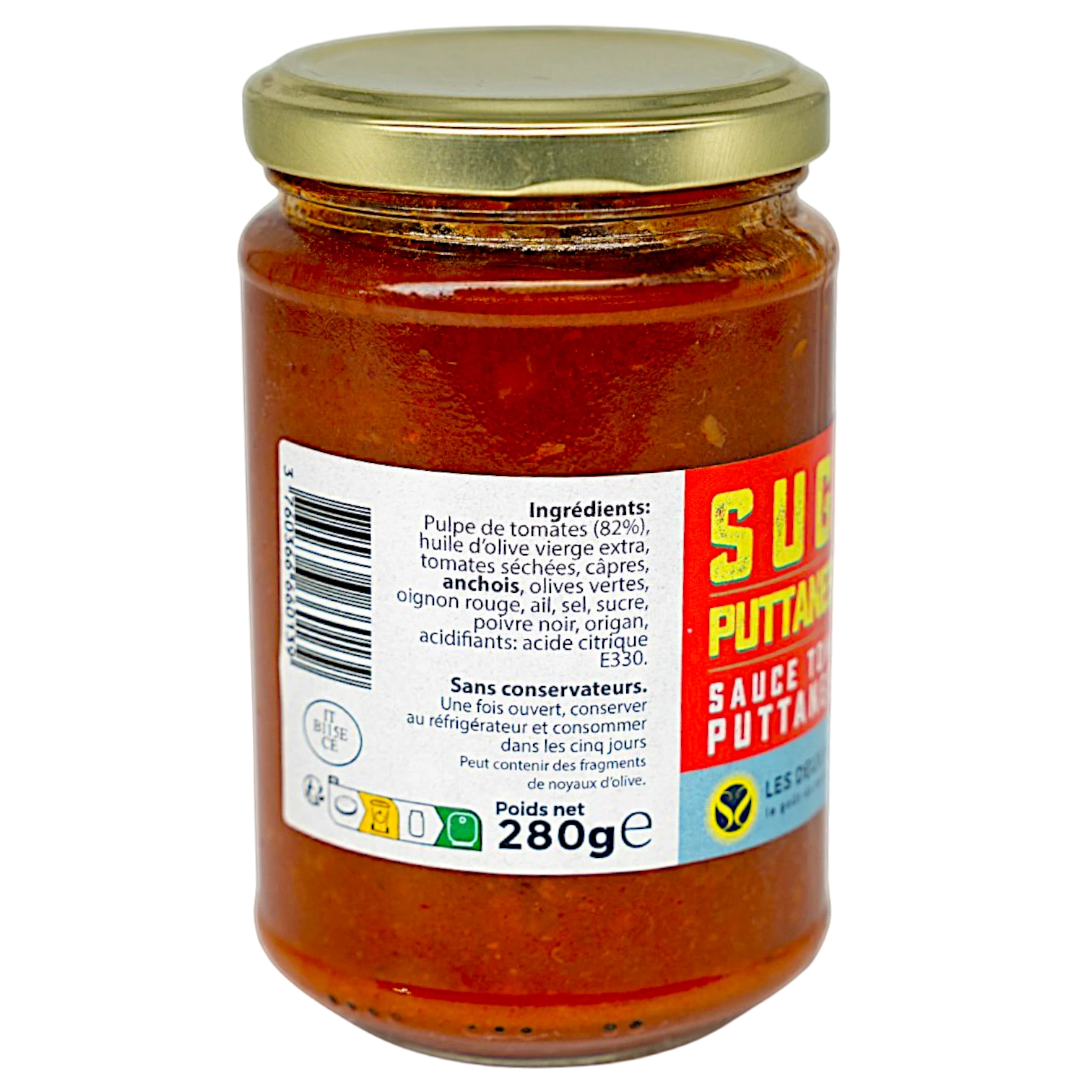 Sauce tomate Puttanesca