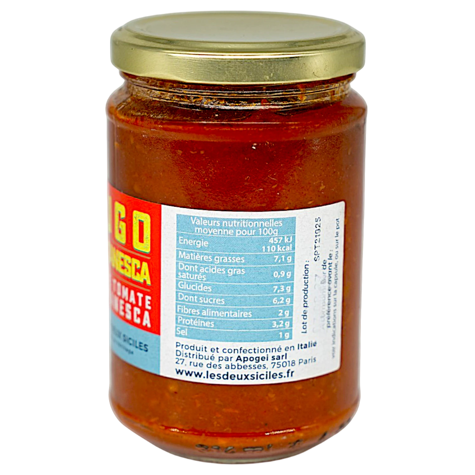 Sauce tomate Puttanesca
