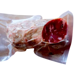 Saucisson de porc noir tranché