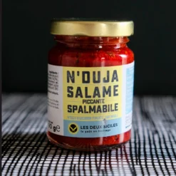 Alternative view of N'duja saucisson tartinable pimenté